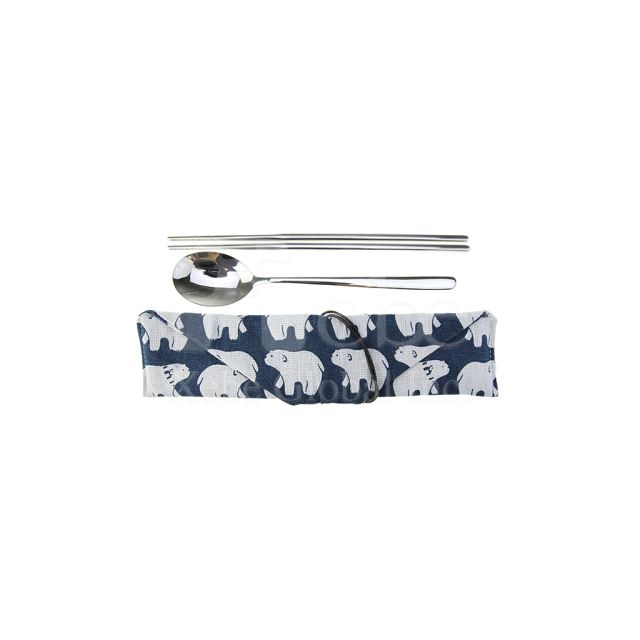 polar bear custom eco friendly flatware