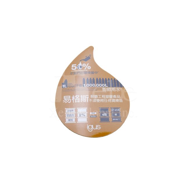 water drop customized magnet