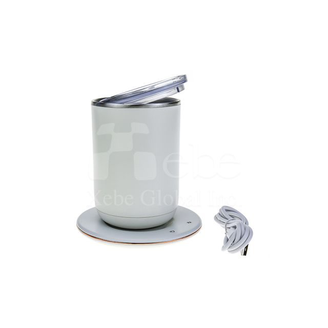 pure white thermos cup 
