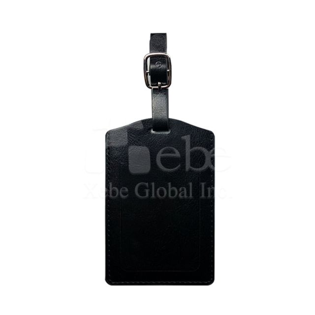 black customized luggage strap