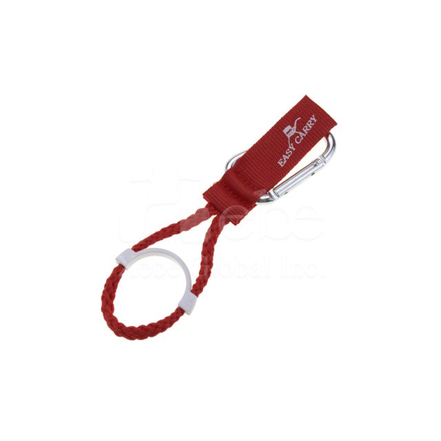 customized red pet bottle sleeve bag 