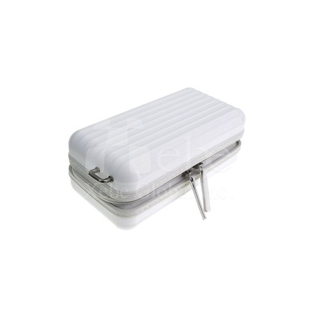 pure white customized overnight bag