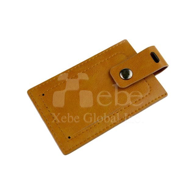 leather customized card holder