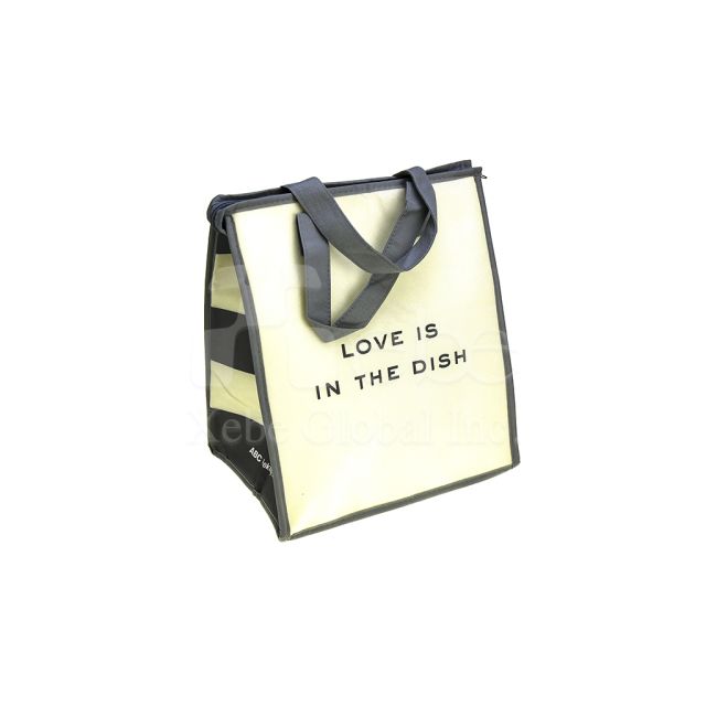 simple letters canvas bag