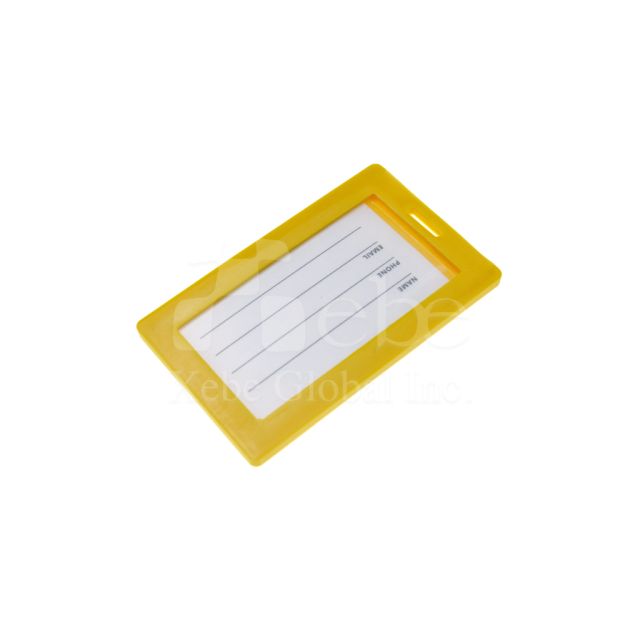 silicone luggage tag
