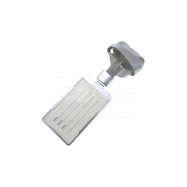 silver irregular card holder