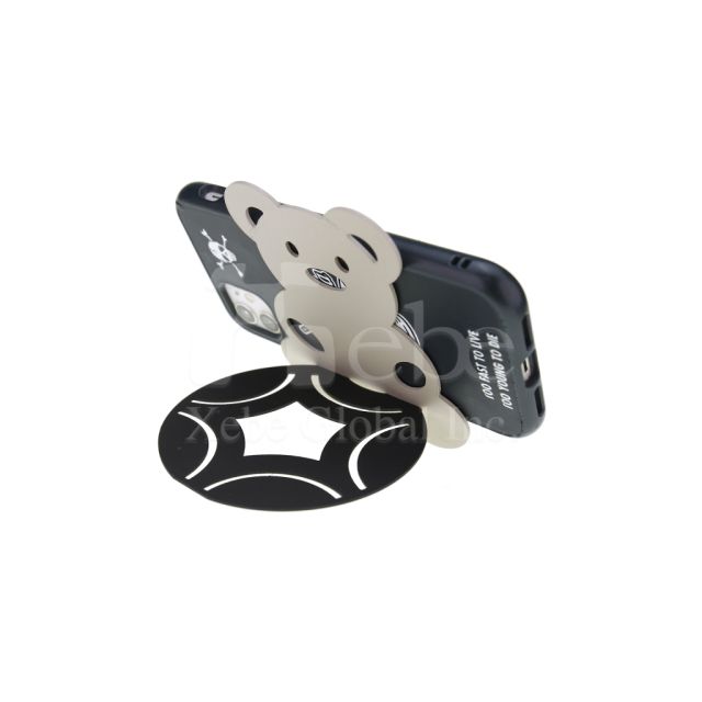 cute bear phone holder