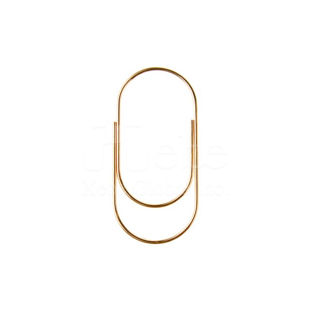 customized classic fat paperclip