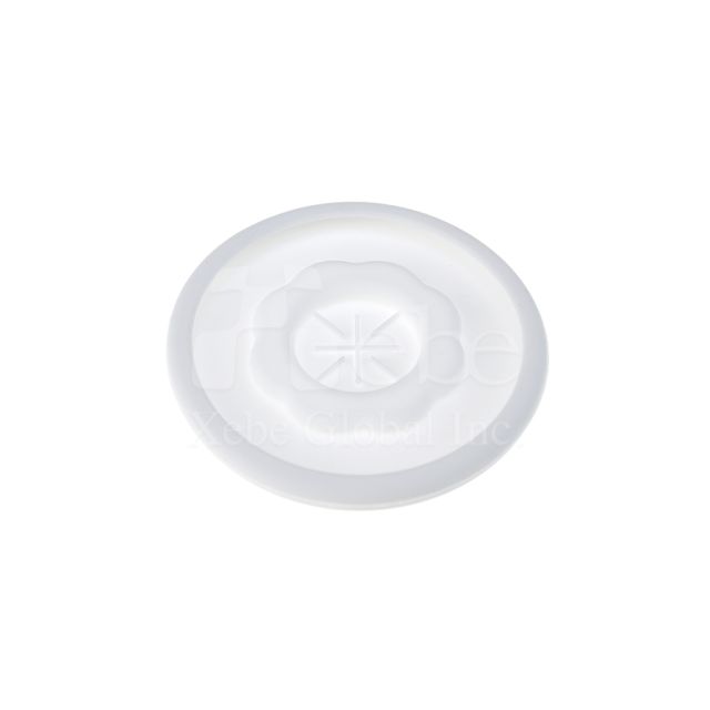 pure white breathe customized cup cover