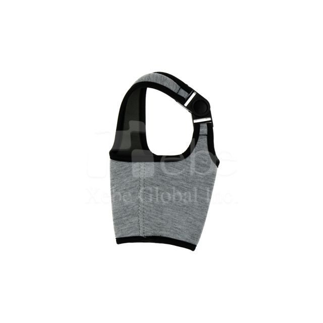 gray customized buckle cup sleeve bag