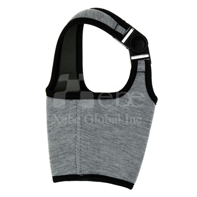 gray customized buckle cup sleeve bag
