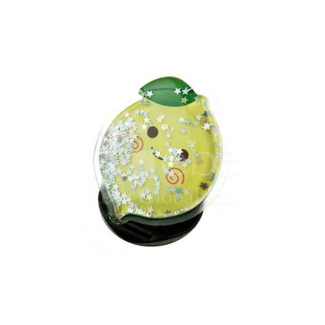 bling lemon cellphone holder