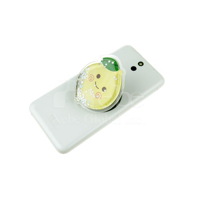 bling lemon cellphone holder