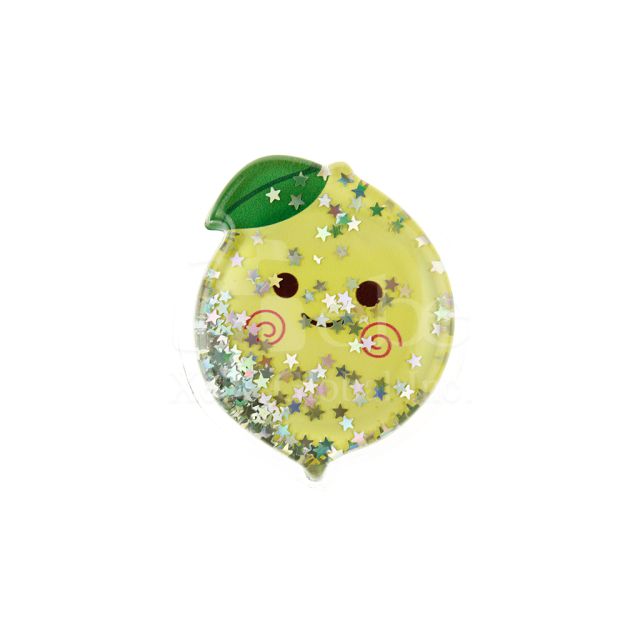 bling lemon cellphone holder