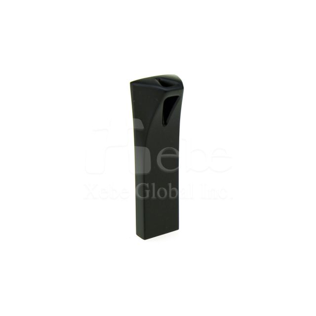 Black 3d design metal usb
