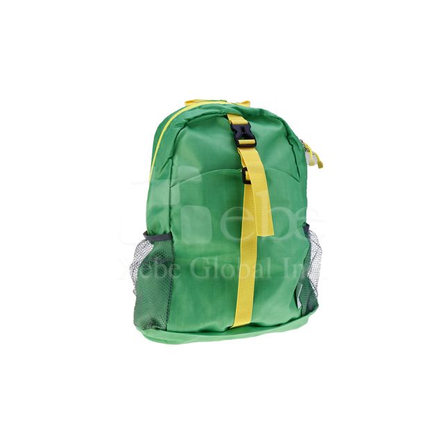 grass green customized backpack
