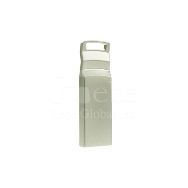 simple fashion silver mini USB drive