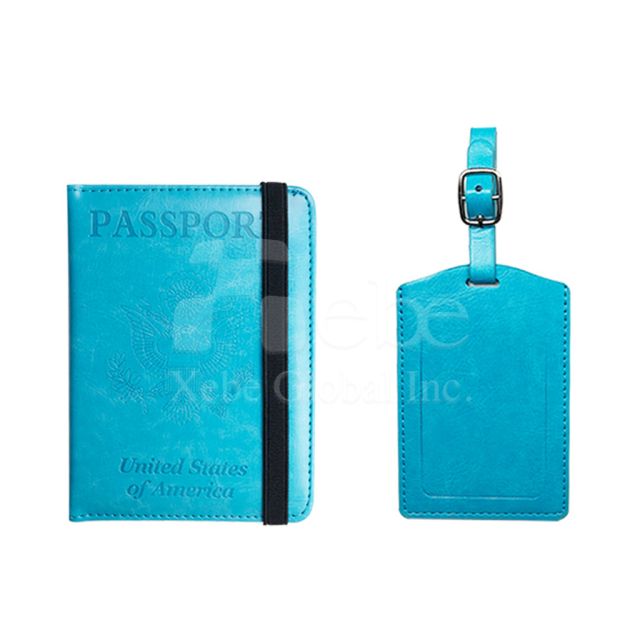 passport holder luggage tag set