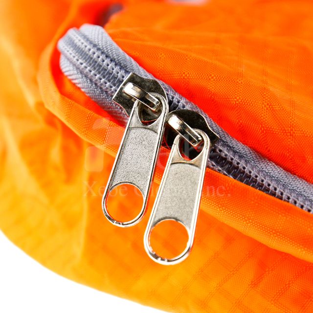 energetic bright orange light packing organizer