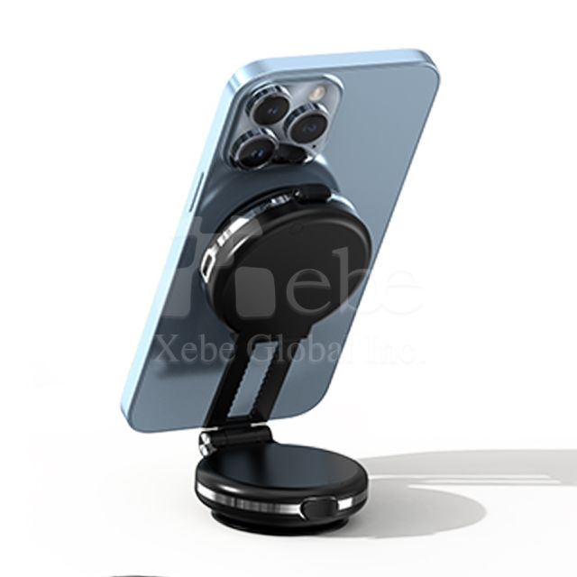 Vacuum suction cup wireless charging stand