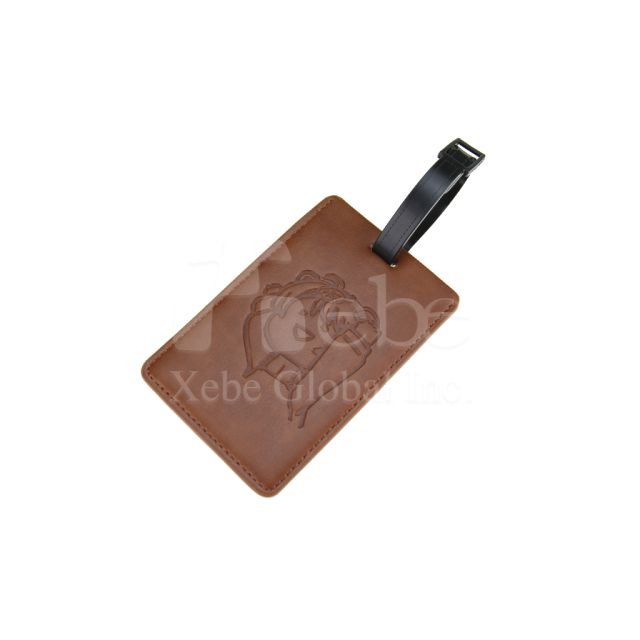 cartoon figure custom luggage tag