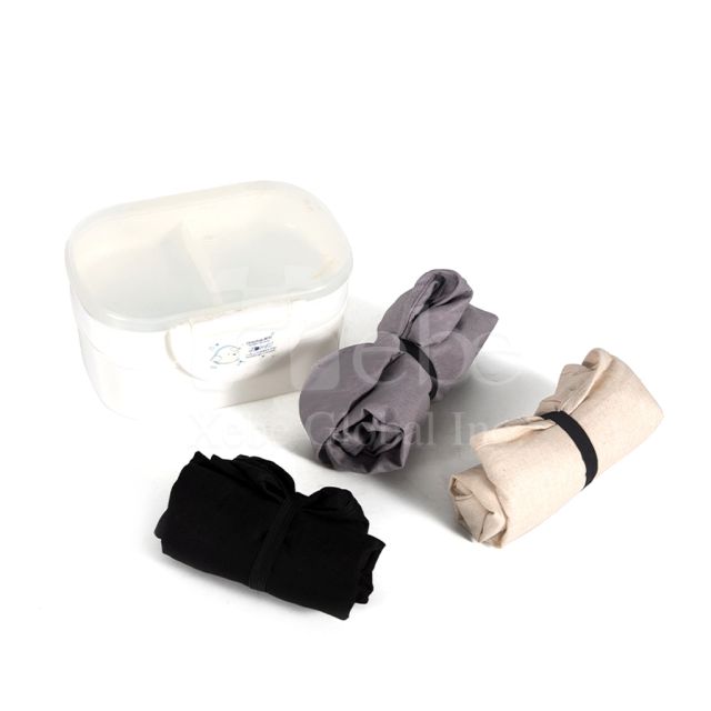 milk gray foldable shopping bag