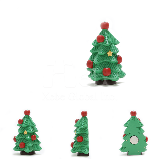 apple christmas tree 3D magnet