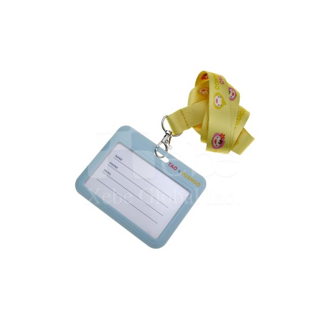 cute designs customized id holder