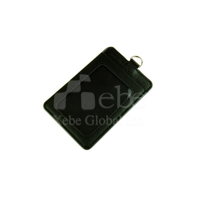 Leather texture customized card holder