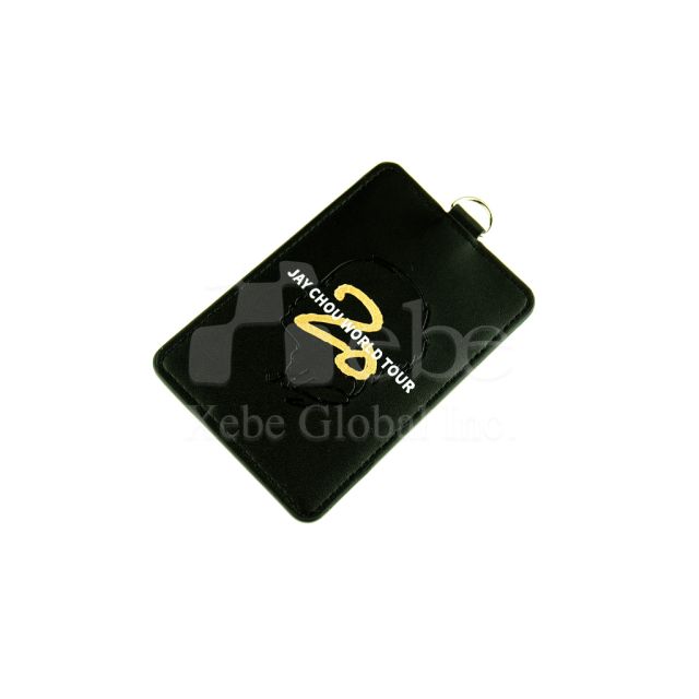 Leather texture customized card holder