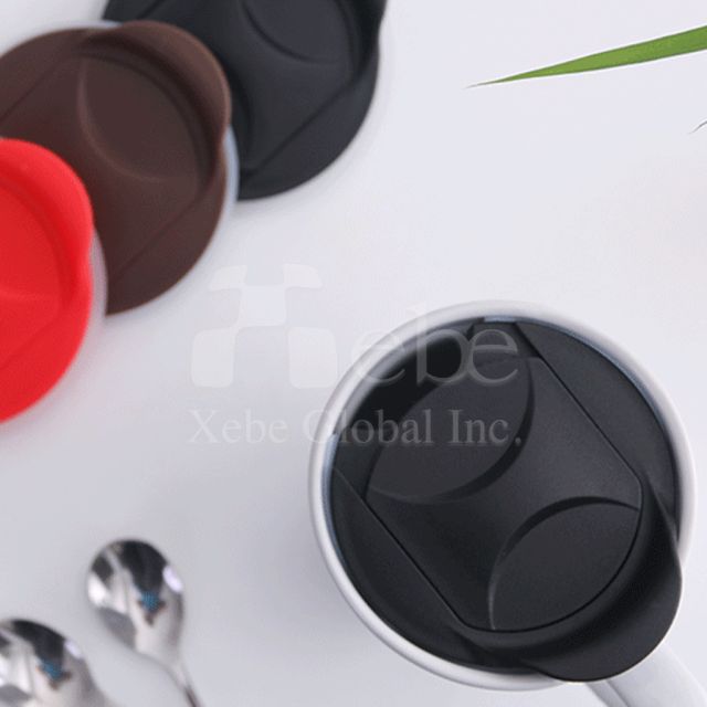 customized silicone coffee cup lid