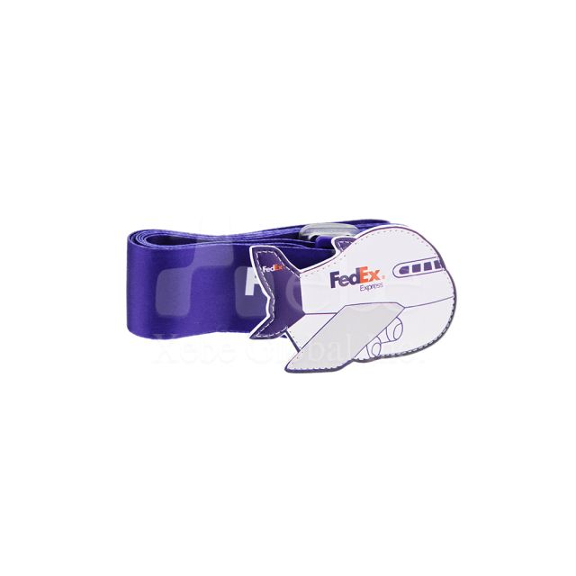 aircraft shaped customized luggage straps