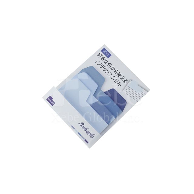 blue tone sticky notes set