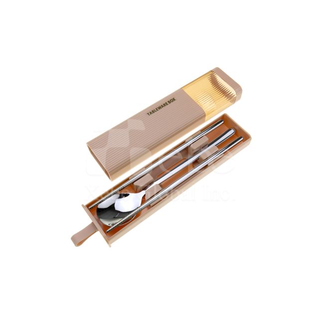 elegant pink eco friendly flatware