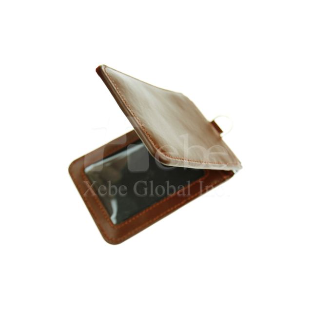 multi layer customized leather card holder