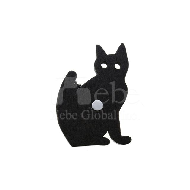cat silhouette fridge magnet