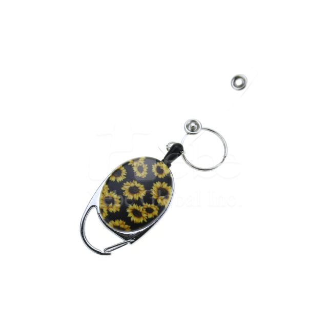 customized identification card retractable buckle