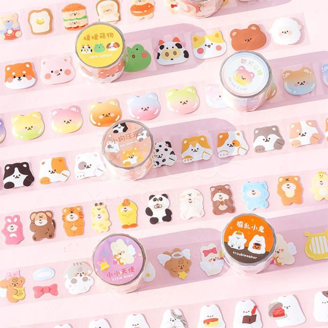 customized sticker paper tape