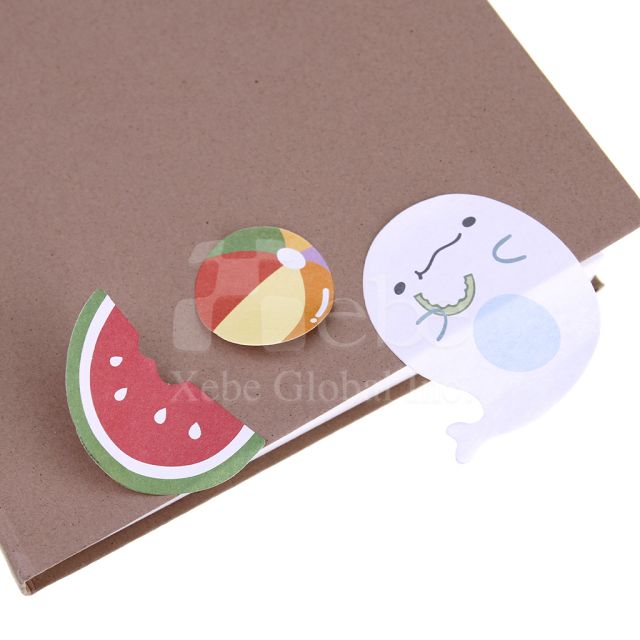 Summer beach personalized sticky notes