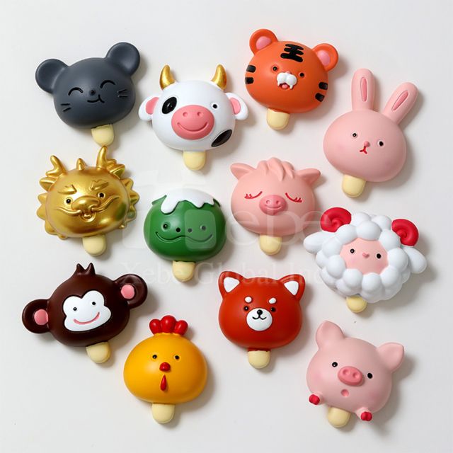 smiling sheep 3D figure magnet