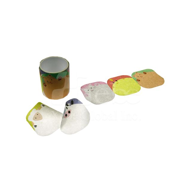 animal illustration customized washi tape