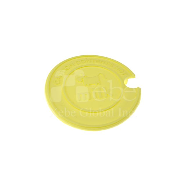 customized cute dog yellow cup cover