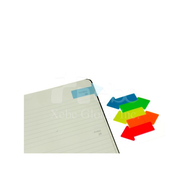 arrow highlight sticker custom stationery