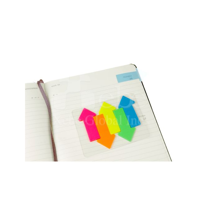 arrow highlight sticker custom stationery