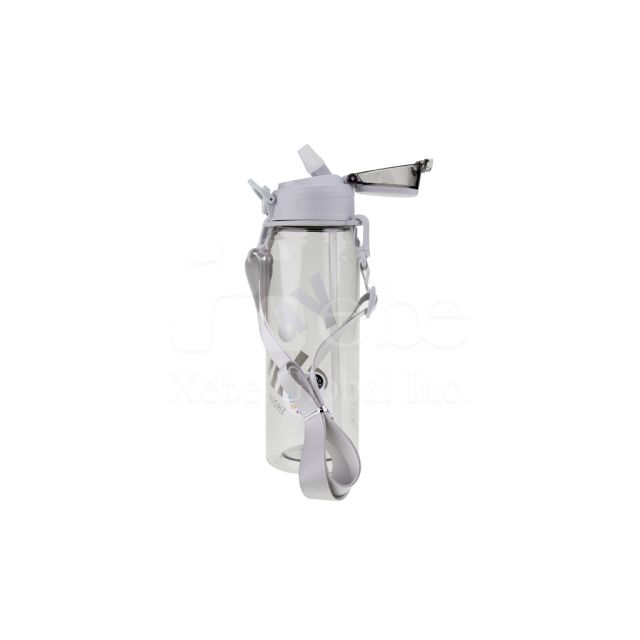 customized print sport bottle with strap