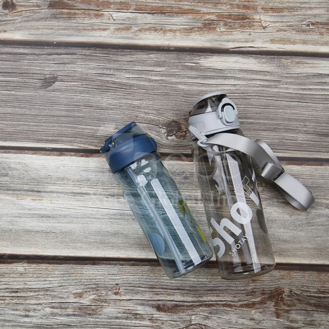 customized print sport bottle with strap