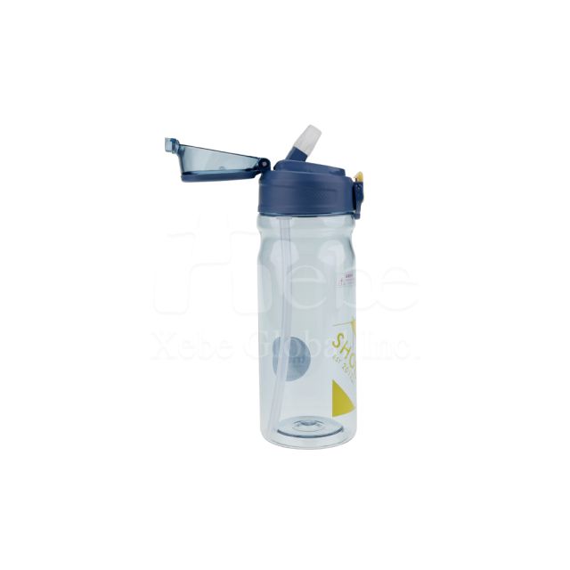 customized tritan sport water bottle with straw