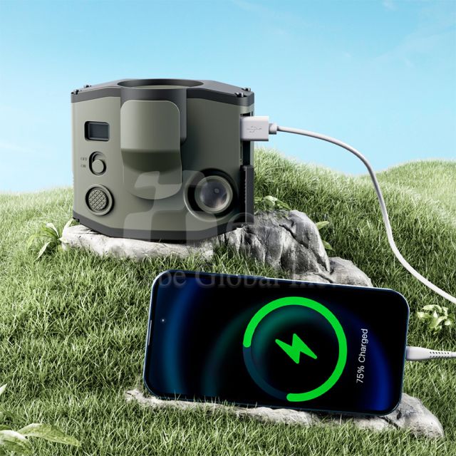 outdoor waist mounted fan portable small fan