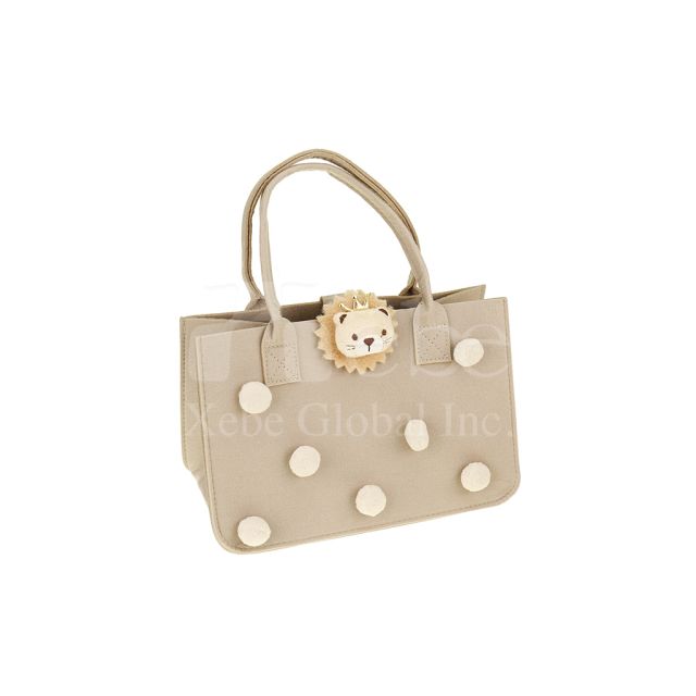 stuffed animal tote bag cute shopping bag