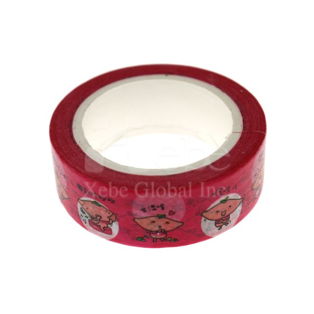 custom printed washi tape illustrated washi tape